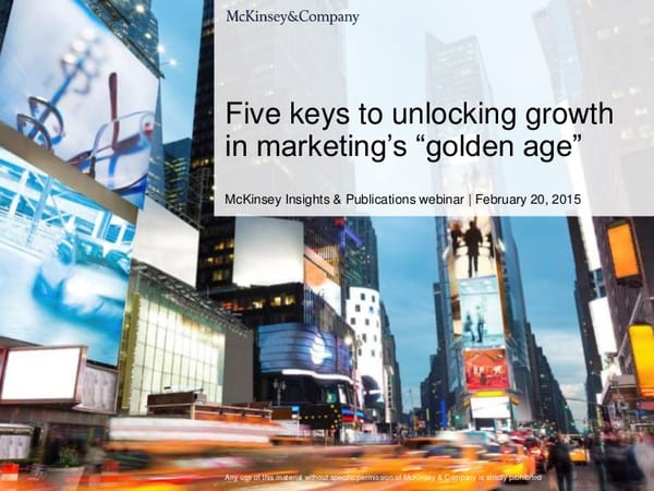 5 keys to unlocking growth in marketing's "golden age" - Page 35