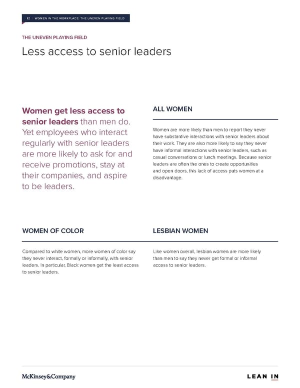 Women in the Workplace - Page 18